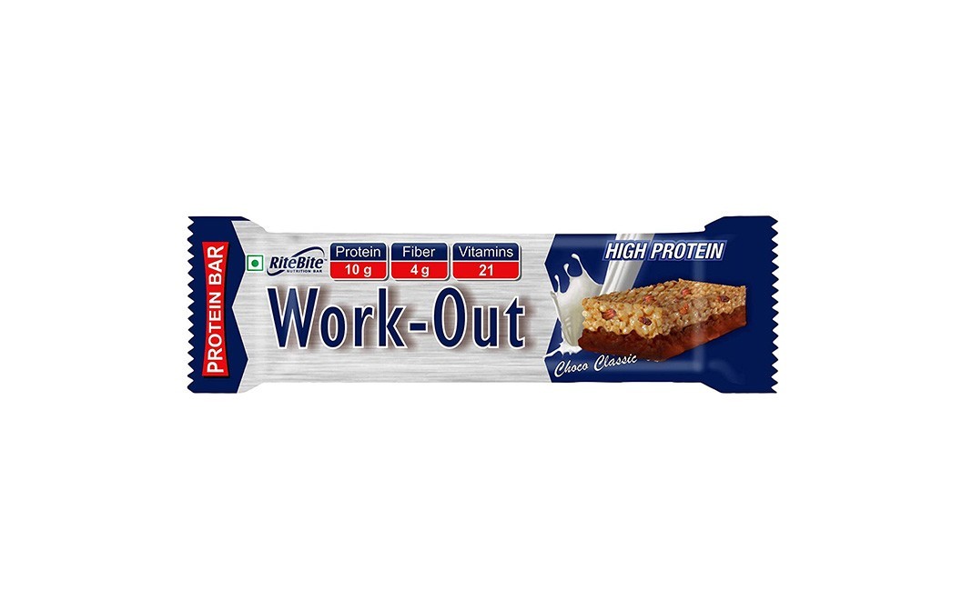 Ritebite Work-Out Choco Classic    Pack  50 grams